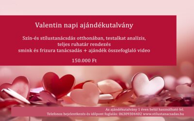 Valentin-nap – Stílustanácsadás: Ajándék ötletek és hogy miért érdemes stílustanácsadás ajándékutalványt vásárolni